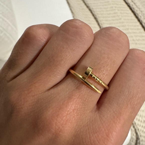 Gold Juste Un Clou Ring Cartier - Picture 3 of 8